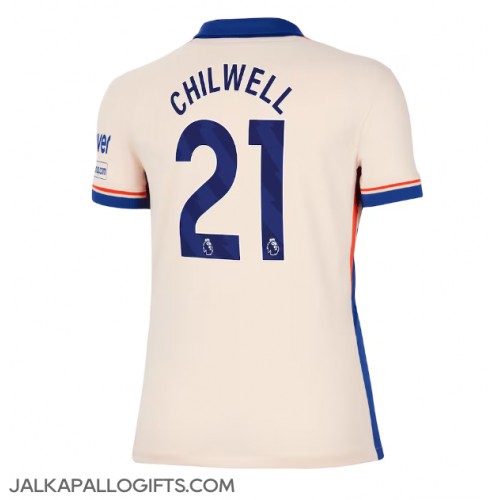 Chelsea Ben Chilwell #21 Vieraspaita Naiset 2024-25 Lyhythihainen